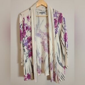 Anne Klein silk knit cardigan
